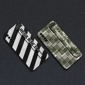 commerce Silicone Phone Case For TCL Stylus 5G Wrist Strap Plain color Phone Holder Durable Anti-dust masculine simple Kickstand Shockproof geometry Fashion Design Soft case