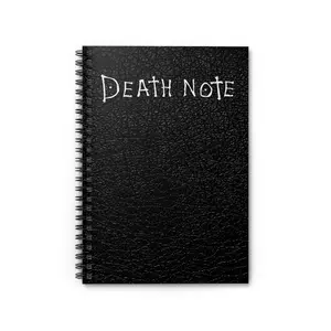 Death Note Spiral Notebook