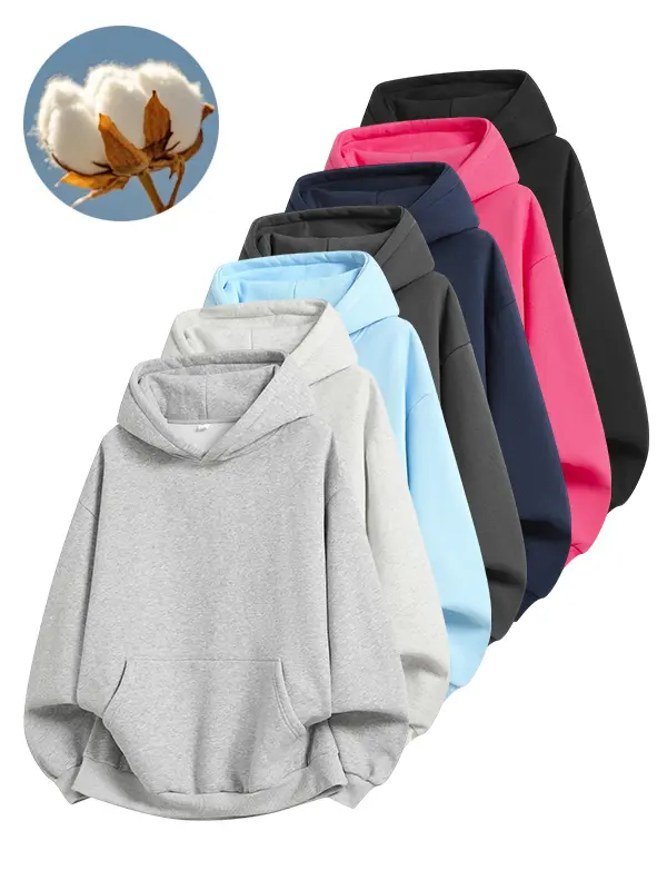 Men's hoodie, cotton blend, long-sleeve pullover, regular loose fit, soft and breathable fabric, durable, comfortable for daily life, machine washable, casual outdoor men's wear, urban streetwear, men's vintage must-have long-sleeve top