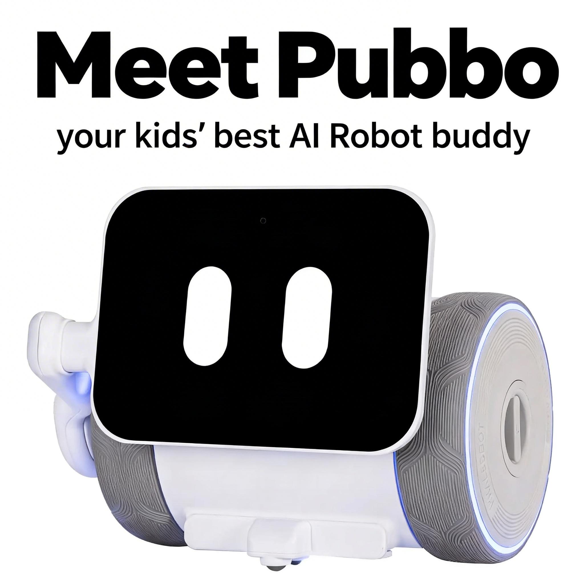 Pubbo Air AI Robot for Kids, Interactive STEM Educational Toy, Coding Robot with App & Voice Control, Smart Robotics Kit Perfect Gift Idea for Boys Girls Ages 4-12