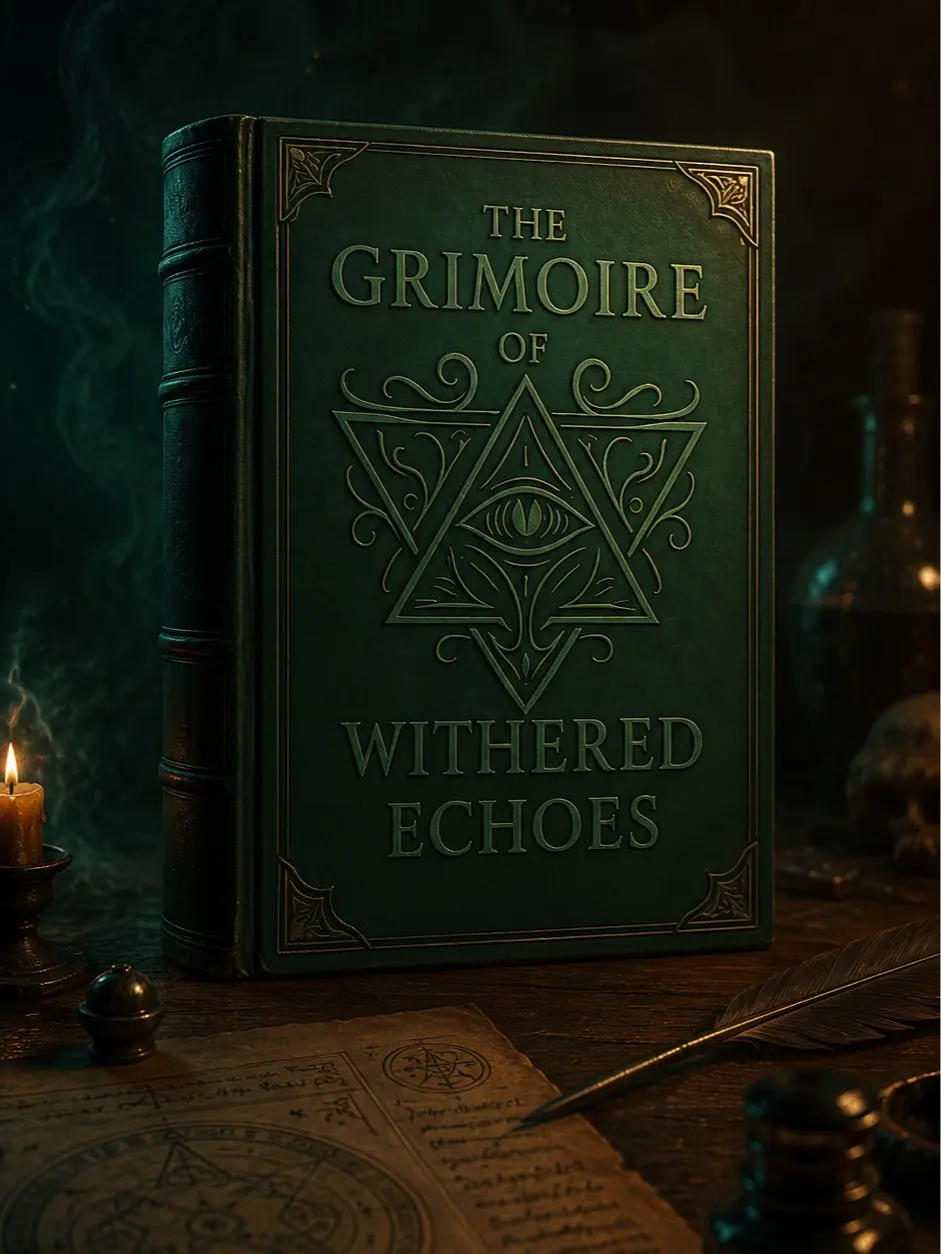 Grimoire Of Withered Echoes Book Hardcover Edition