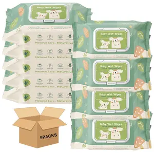 Cartoon Animal Pattern Wet Wipes, Portable Outdoor Wet Wipes, Soft Wipes for Home, Travel, Emergency Bags, Home Supplies