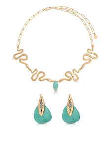 Turquoise Snake Solstice Set Jewelry Gift Set Jewelry Set