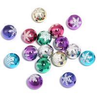XY467015 50PCS Christmas snowflake beads
