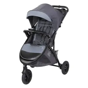 Baby Trend® Tango™ Lightweight Compact 3 All-Terrain Stroller w/ Comfort Cabin Canopy & Extra-Large Storage Basket