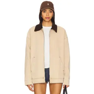 LIONESS Workwear Jacket in Stone