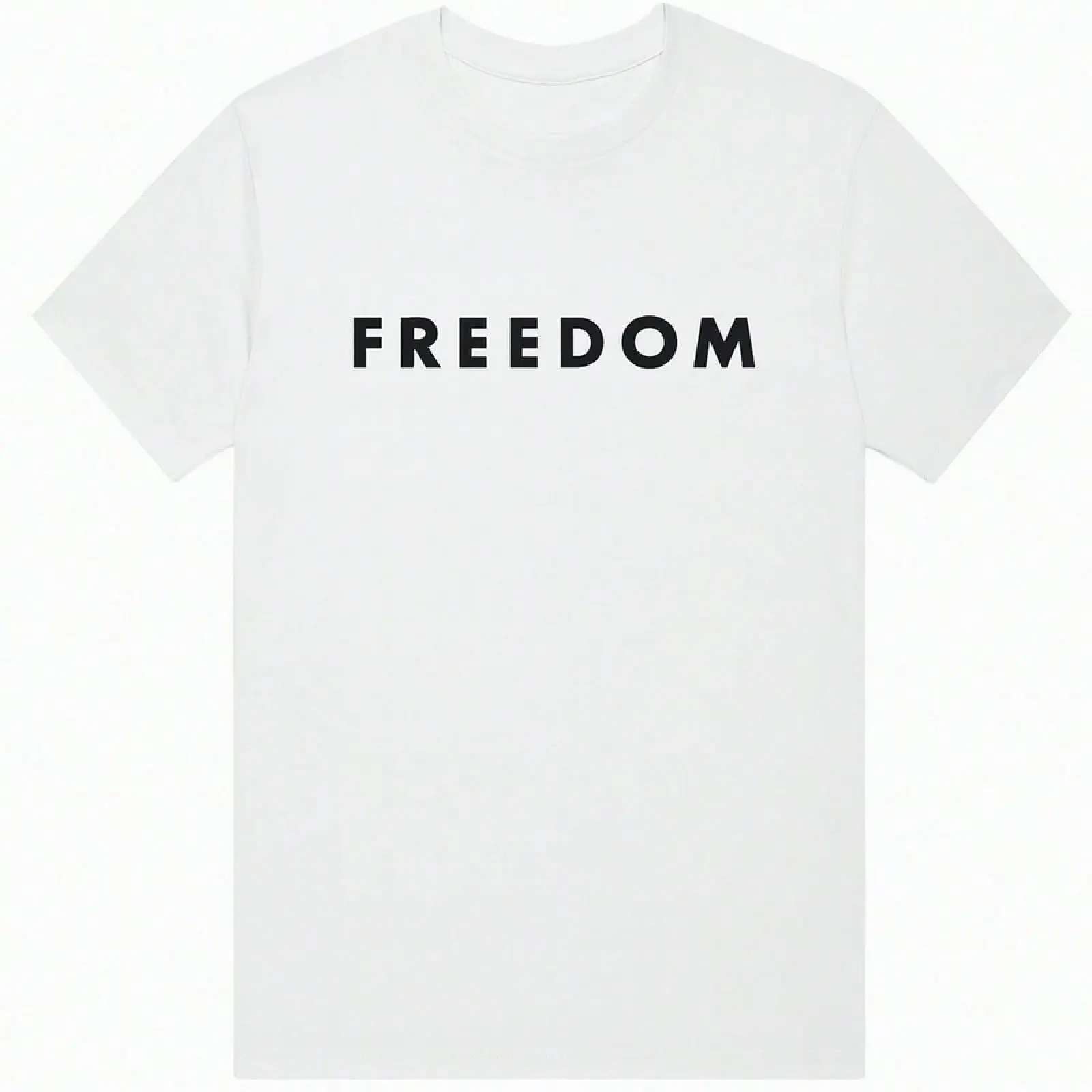 Freedom T-Shirt Cotton Tee – 100% Pure Cotton