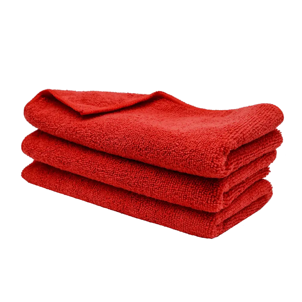 Renegade Product 3-Pack: Premium 16" x 16" Microfiber Towels for Car Detailing, Ceramic Coating, and All-Purpose Cleaning