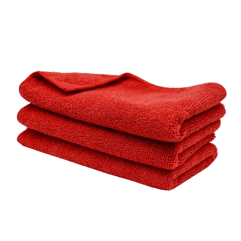 Renegade Product 3-Pack: Premium 16" x 16" Microfiber Towels for Car Detailing, Ceramic Coating, and All-Purpose Cleaning