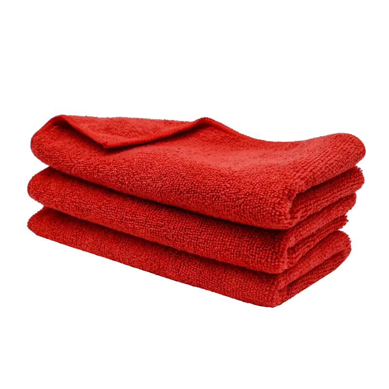 Renegade Product 3-Pack: Premium 16" x 16" Microfiber Towels for Car Detailing, Ceramic Coating, and All-Purpose Cleaning