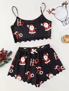 Trendy Christmas Pajamas Sexy Santa PJ Set 2025