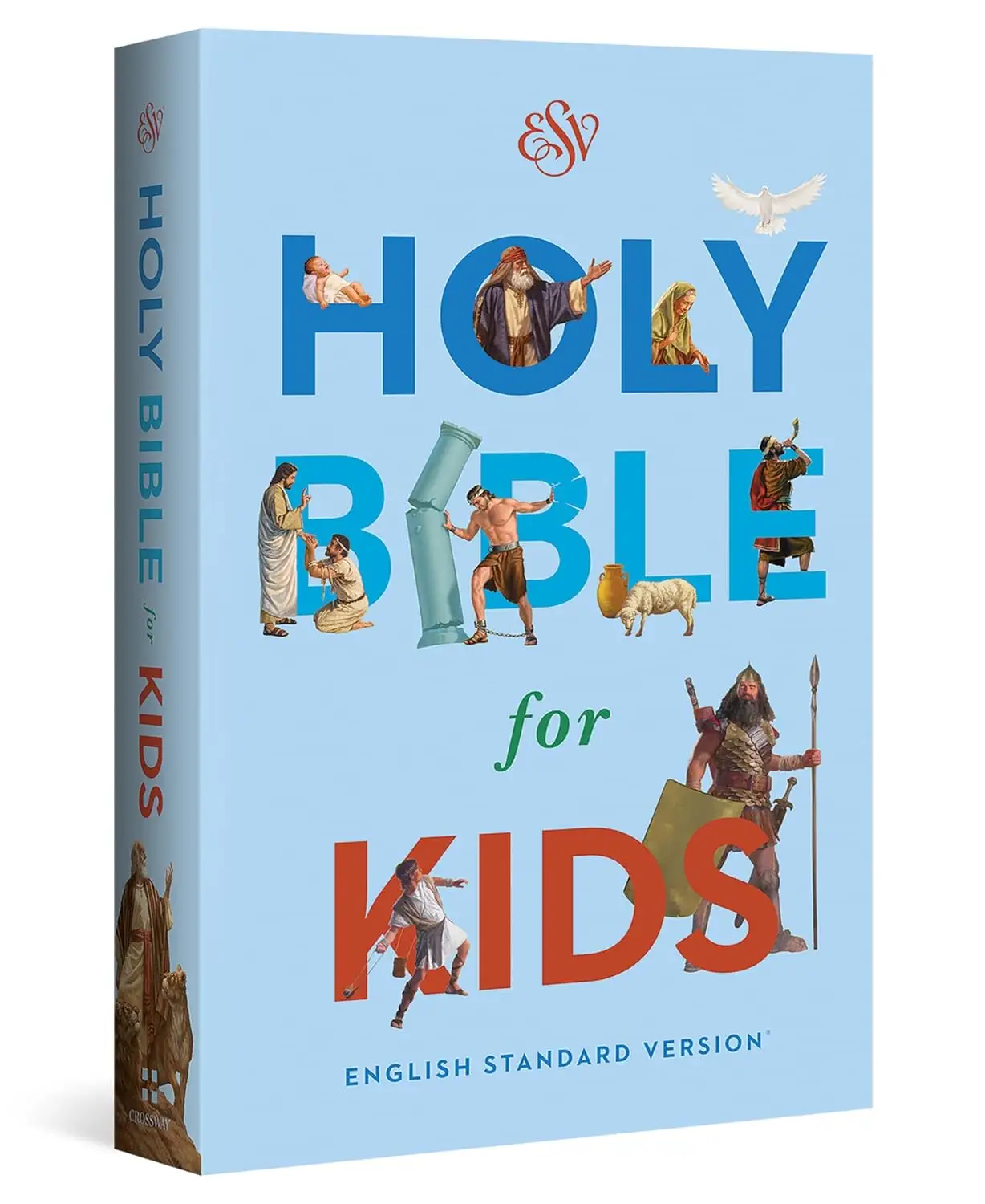 ESV Holy Bible for Kids, Economy Edition - Highly Affordable, Features 24 Illustrations & Kid-Friendly Explanations, Easy-to-Read Text book