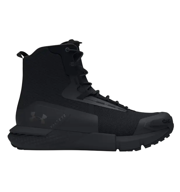 UNDER ARMOUR MENS BLACK BOOTS UA CHARGED VALSETZ ZIP 3027383-001