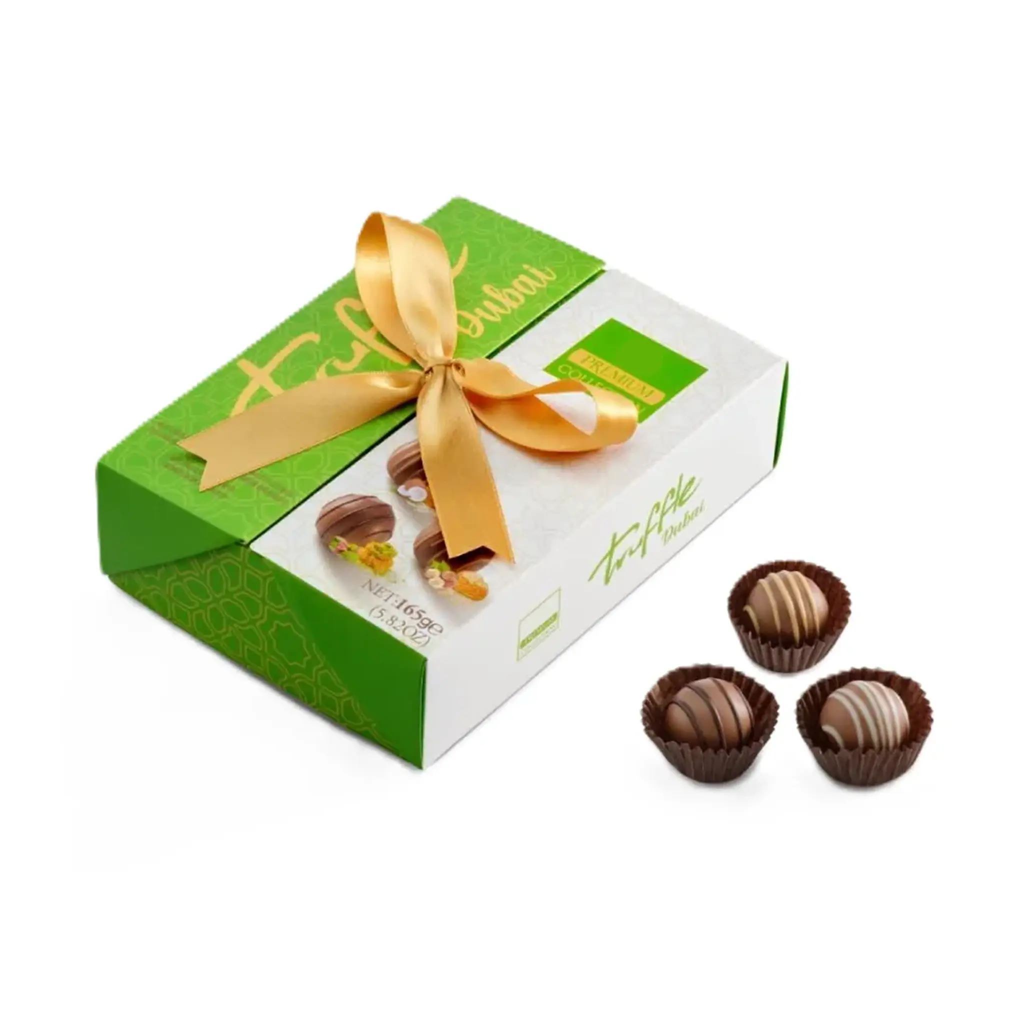 Dubai Chocolate Bar Assorted Flavors Truffle Assortment 5.82oz Milk Chocolate Filled with Kadayıf Coconut Pistachio Hazelnut Cream Gift Box for Chocolate Lovers