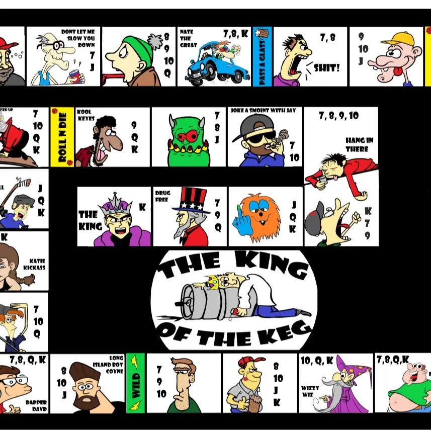 King Of The Keg Board game