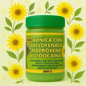 (2 pack) Large Arnica Formula y Lidocaina Mejorada pomada muscular 250g - Arnica Deep Massage Balm – 250g|Soothing Full-Body Care With Lidocaine Pain Relief Oil Cosmetic