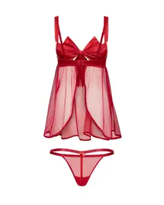 Bessima B1 Dark Red Lingerie