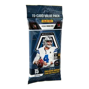 2025 Panini Mosaic Football 15-Card Value Pack