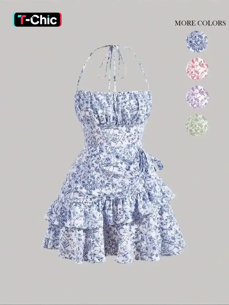 cami dress floral - TikTok Shop