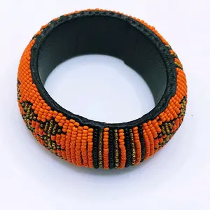 Maasaï Beaded African Fashion Handmade Bracelet Multicolor Bracelet for Daily Use - 1 Piece in a Packaging