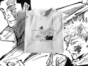 BESTO FRIENDO Shirt, My Brother Jujutsu Kaisen Merch Shirt Yuji, Itadori Aoi Todo Shirt, Anime Streetwear, Gift Anime Fan Shirt 1WH