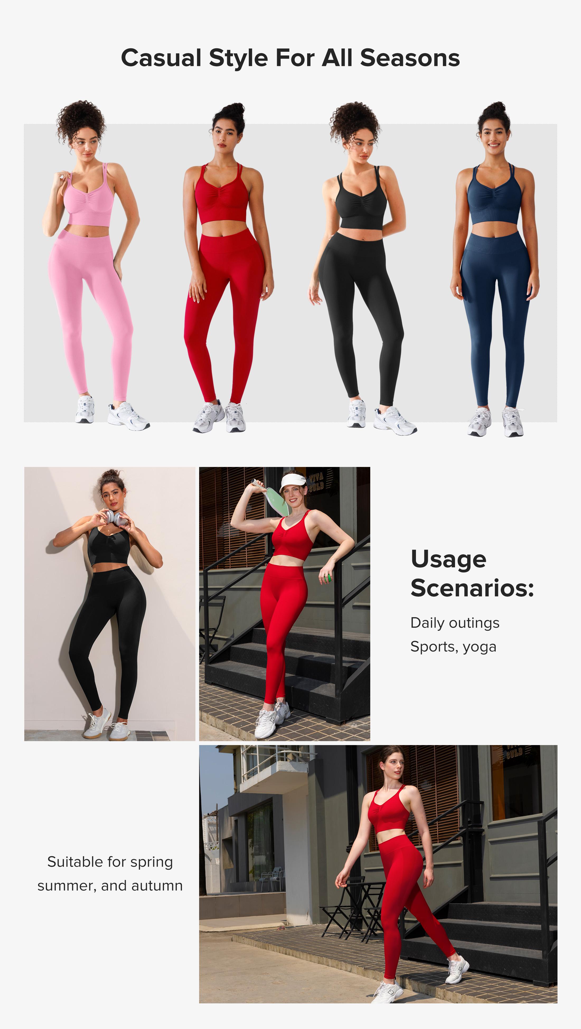 BRXL BrxlGrit High-Waisted Yoga Pants for Women - Seamless Tummy Control fall Outfits& Butt Lifting Workout Leggings  #Parati #GymWorkout #TikTokMadeMeBuyIt #outdoorfun#warmupforholiday#tiktokmademebuyit-1