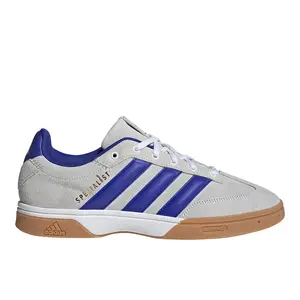 adidas Mens Spezialist Indoor Lace Up Volleyball Sneakers Shoes - Blue, Grey