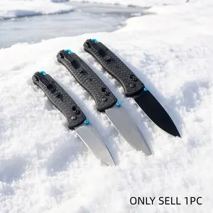 Carbon Fiber Handle Pocket Knife, Lightweight Edc Fruit Cutter, Camping Hiking Essential, Perfect Holiday Gift, Stainless Steel Knives, 1pc