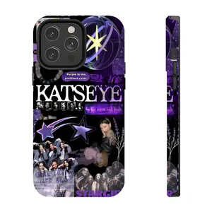 KATSEYE girl group phone case, suitable for iPhone 17-11 Pro Max/Plus and Samsung Galaxy S23-25.