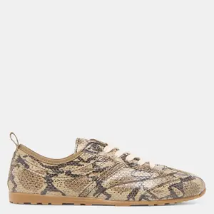 Dolce Vita VIPER SNEAKERS SNAKE PRINT EMBOSSED LEATHER