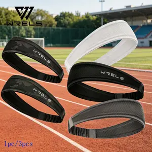 Soft Skin-Friendly Quick-Dry Sports Hairband, Breathable Sweat-Absorbing Ice Silk Headband, Outdoor Basketball Fitness Anti-Sweat Band