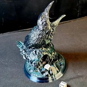 Raven Dice Roller for D&D Board Games and Collectors