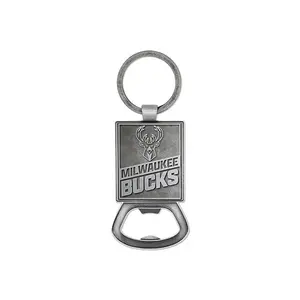 Rico Pewter Milwaukee Bucks Keychain