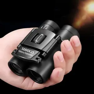 5000x25 Mini Pocket Binoculars, High Definition Binoculars, Compact Lightweight Binoculars, Portable Binoculars for Adults & Children, Outdoor Camping & Hiking Equipment