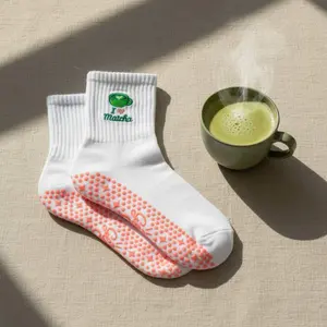 Glow Co Grip Sock – I Love Matcha 🍵