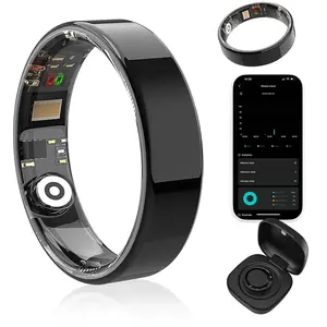 Smart Ring Wearable Fitness Trackers for Women & Men, Ideal Couple Gift, Monitor Activity & Health, Wearable Pedometer, Stylish & Functional Design Gifts for couples