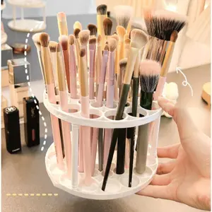 Simple Fashion Makeup Brush Storage Holder, Desktop Organizer, Cosmetic Organizer, Bedroom Bathroom Essential, Stylish and Functional