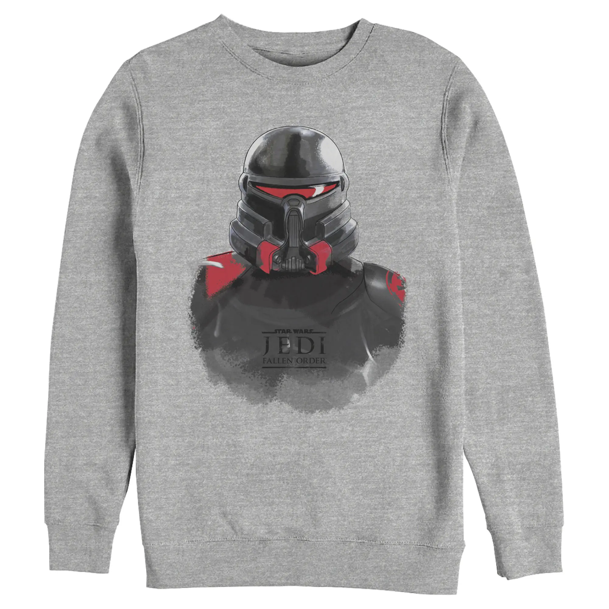 Men's Star Wars Jedi: Fallen Order Purge Trooper Graphic Sweatshirt - Stylish, Casual Menswear Fashion Watercolor Top, Long Sleeve