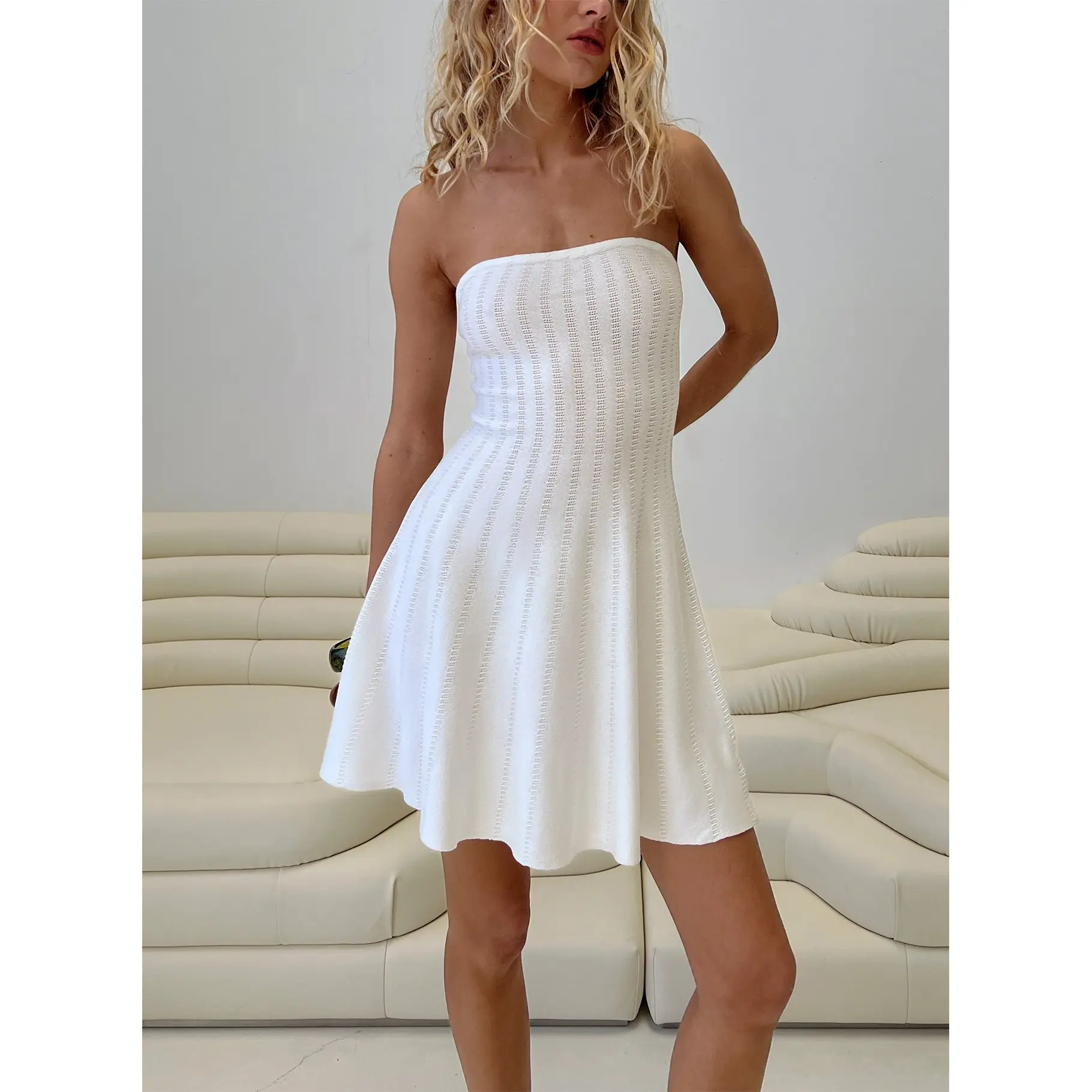silk yellow mini dress Limone mini dress – Line & Dot