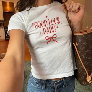 Good Luck Babe Chappell Roan Baby Tee y2K, Midwest  Trendy Baby Tee