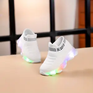 SHUJUAN.2026 New Popular Fashionable Baby Shoes with Light and Glow for Men and Women - The First Walking Shoe - Lightweight, Anti slip, Comfortable Slip on Walking Shoes, Cute Glow Sports Shoes for Boys and Girls, Suitable for Both Boys and Girls
