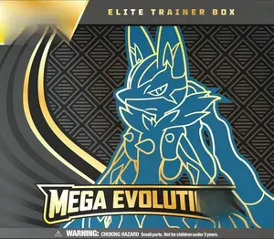 Pokémon TCG: Mega Evolution Elite Trainer Box - Mega Lucario