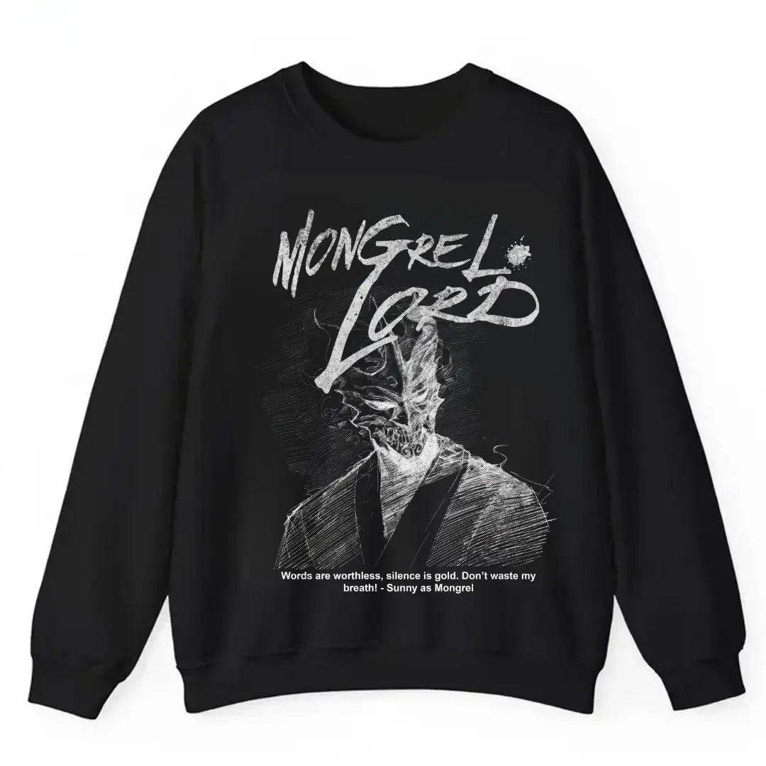 Lord Mongrel T-Shirt, Sunless T-Shirt, Shadow Slave Shirt, Web novel Graphic Tee, Sunny as Mongrel Quote Tee, Unisex S.S. Clothing, Crew Neck T-shirt, Trending T-shirt
