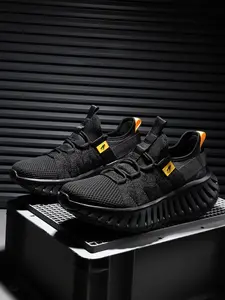 Men's Running Shoes High-Quality Casual Sports Sneakers, Athletic Running Shoes Anti-Slip Breathable Mesh Lightweight Outdoor Trail Running Shoes