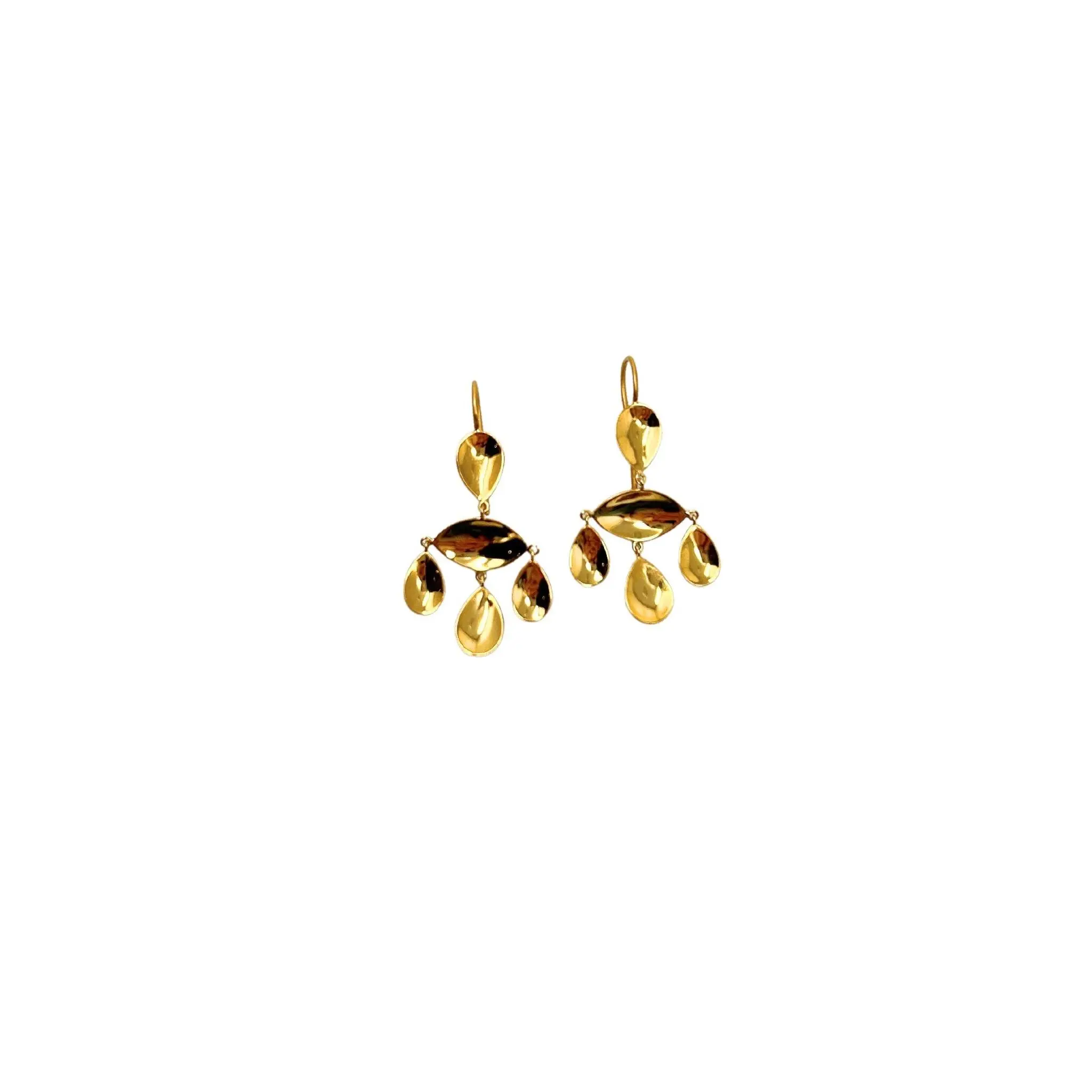 Marie Helene de Taillac Marquise D’Estrees Mirror Earrings