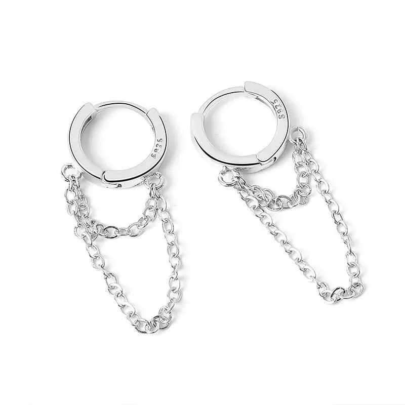 Tassel Chain Dangle Drop Earrings for Women