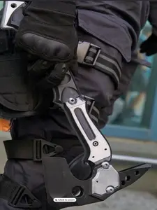 Leon Kennedy Mortal Edge Upgraded Hatchet | Resident Evil Requiem Cosplay Prop Axe with Belt Holder