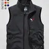 Men's Multi-Pocket Vest Sleeveless Gilet, Quick Dry Breathable Outdoor Vest for Hiking, Camping and Fishing, Summer Breathable Workwear