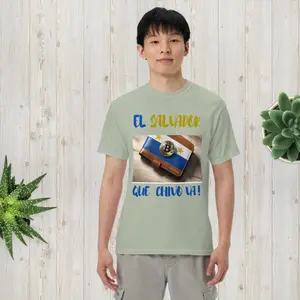 EL SALVADOR Unisex garment-dyed heavyweight t-shirt