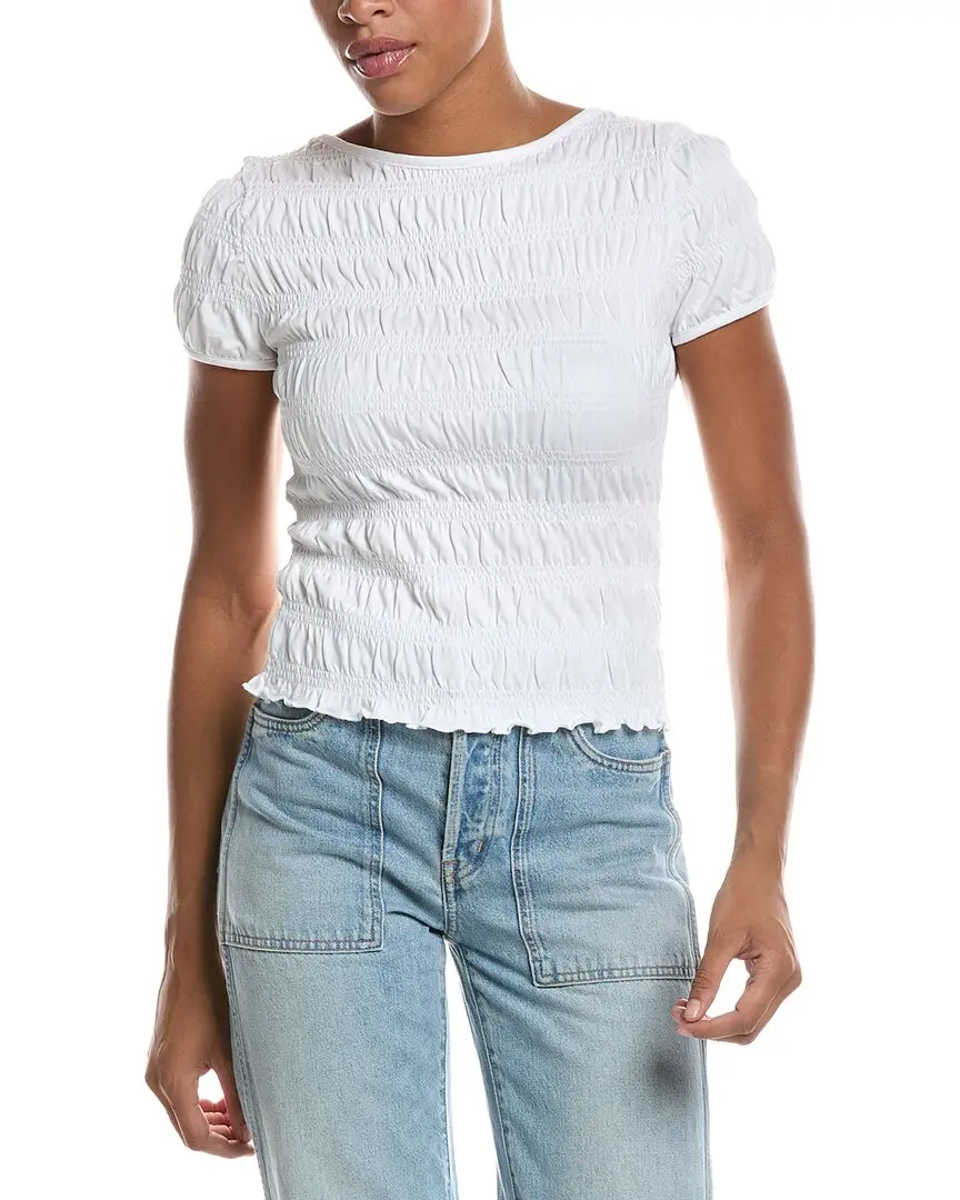 Madewell Smocked T-Shirt